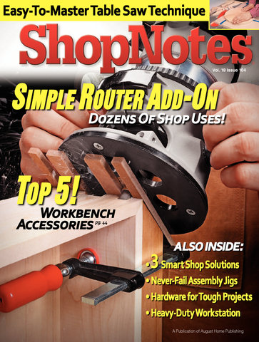 Shopnotes #104 2009-03-01