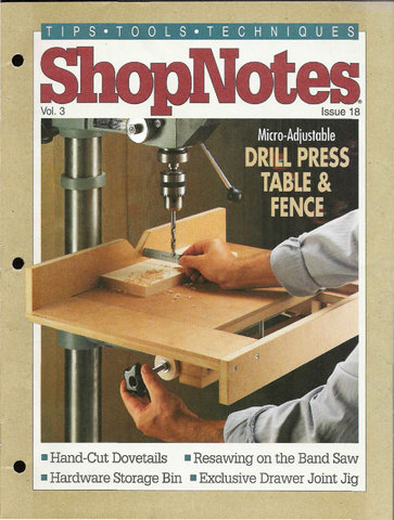 ShopNotes #18 1994-11-01