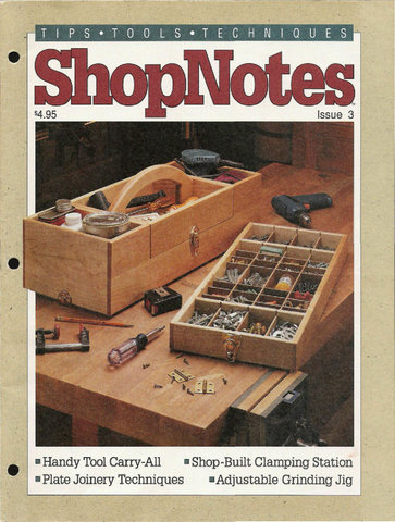 ShopNotes #3 1992-05-01