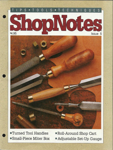 ShopNotes #5 1992-09-01