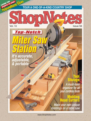 ShopNotes #58 2001-07-01