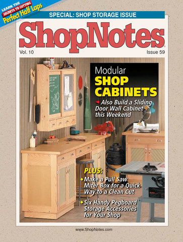 Versatile shop cabinets - FineWoodworking