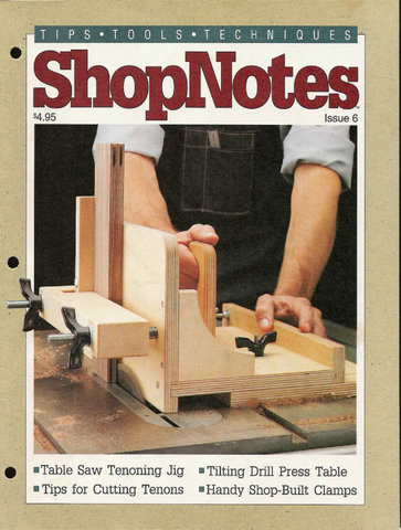 ShopNotes #6 1992-11-01