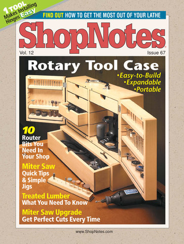 ShopNotes #67 2003-01-01