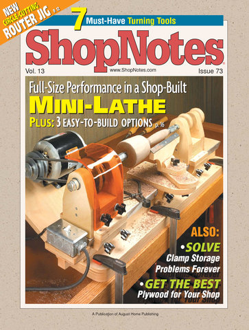 ShopNotes #73 2004-01-01