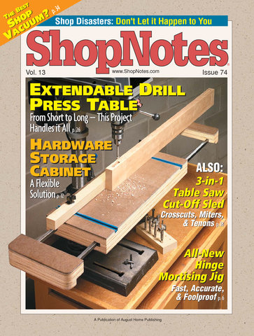 ShopNotes #74 2004-03-01