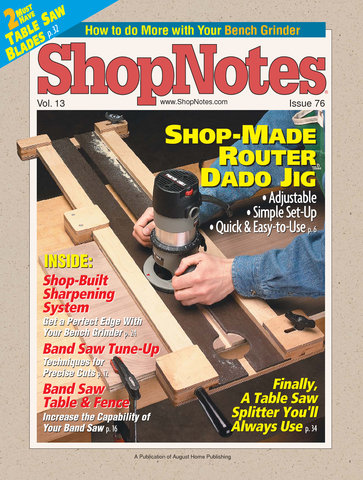 ShopNotes #76 2004-07-01