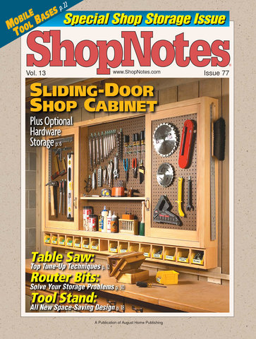 ShopNotes #77 2004-09-01