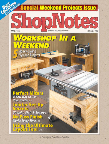 ShopNotes #78 2004-11-01