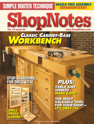 ShopNotes #84 2005-11-01