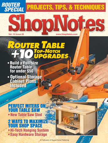 ShopNotes #85 2006-01-01