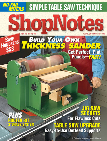 ShopNotes #86 2006-03-01