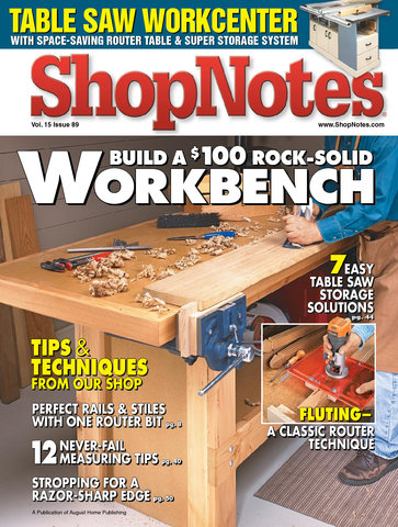 ShopNotes #89 2006-09-01