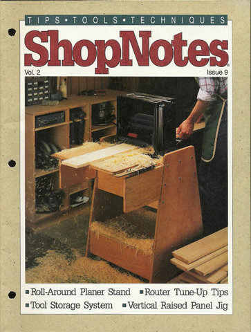ShopNotes #9 1993-05-01