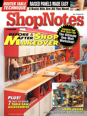 ShopNotes #92 2007-03-01